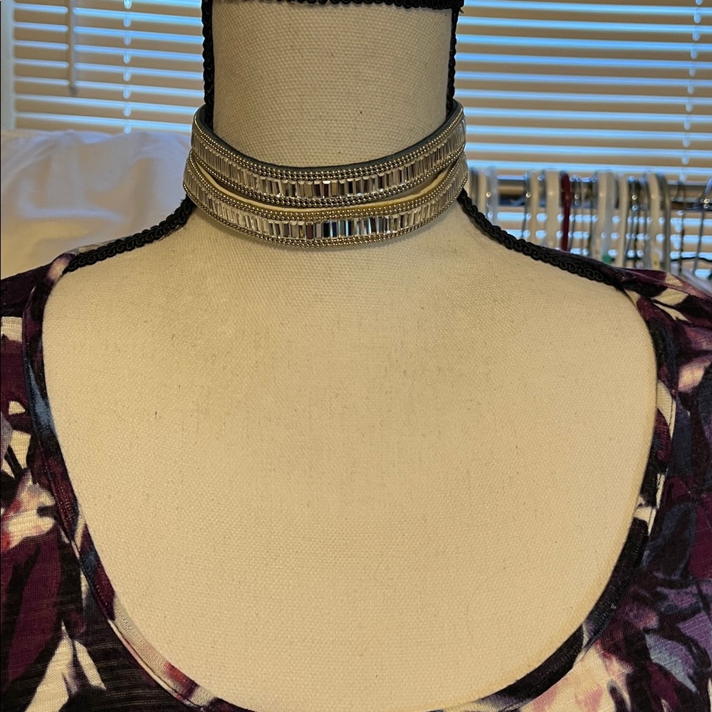 Beautiful boho rhinestone chokers, set of 2 - Picture 4 of 11